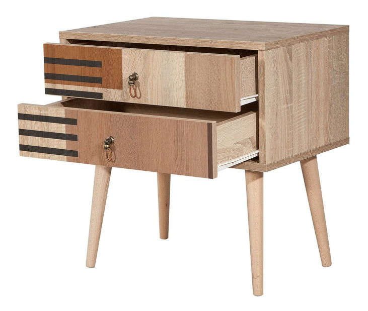 Noční stolek Sopatu 5 (vícebarevné)