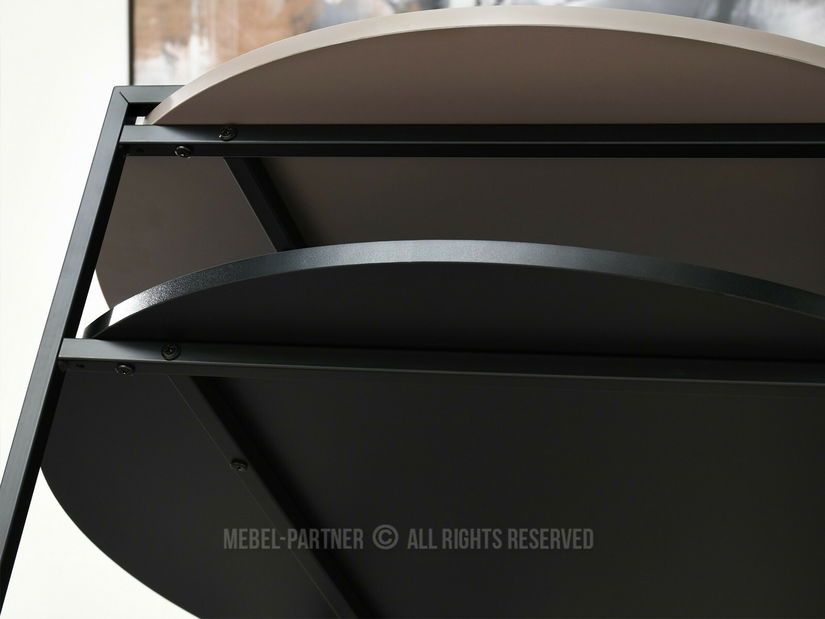 Konferenční stolek Dario (béžová + černá)