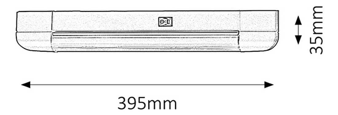 Podhledové svítidlo Band Light 2306 (stříbrná)