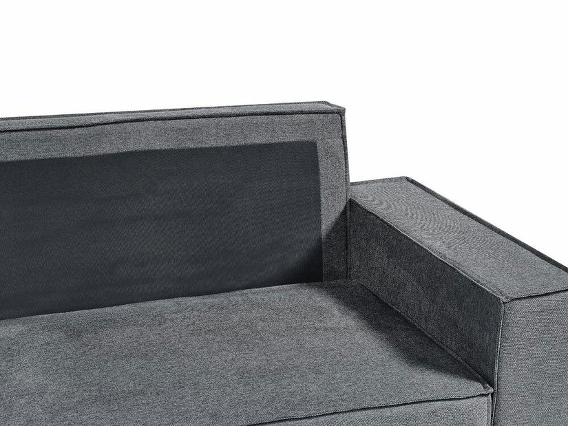 Rohová sedací souprava Karina (tmavě šedá) (P)