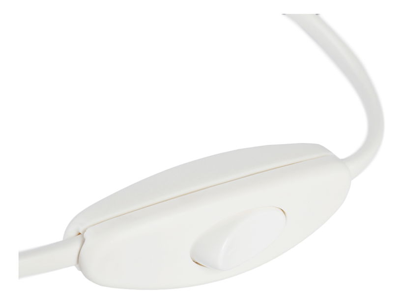 Stolní lampa Gerdon (stříbrná + růžová)