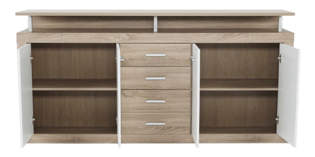 Komoda Jachim Juno New dub sonoma + bílá