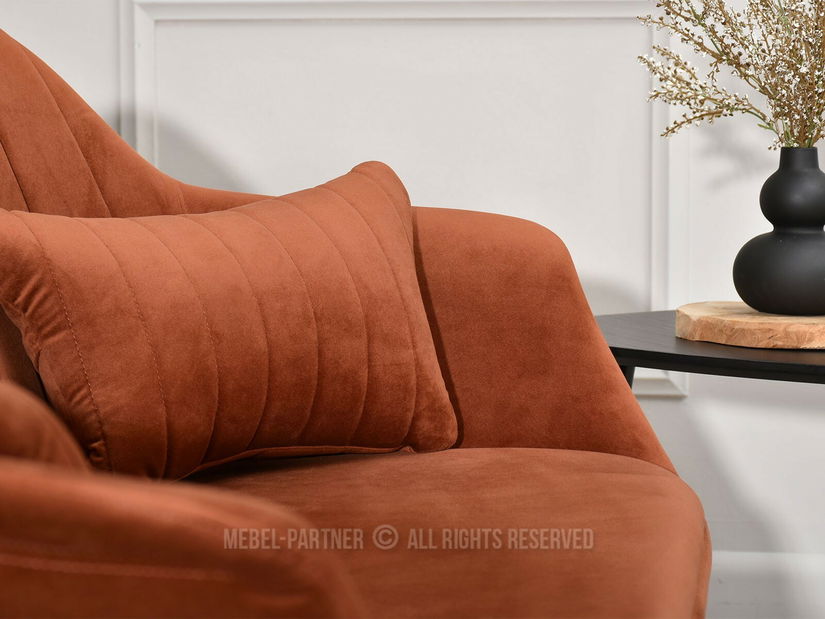 Pohovka Osmol S (měděná + zlatá)