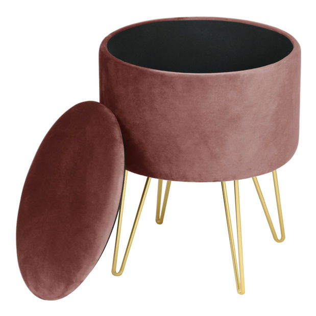 Taburet Lareina (růžová)