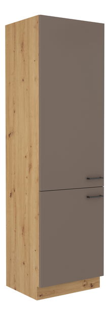 Potravinová kuchyňská skříňka Barb 60 DK-210 2F (dub artisan + truflová)