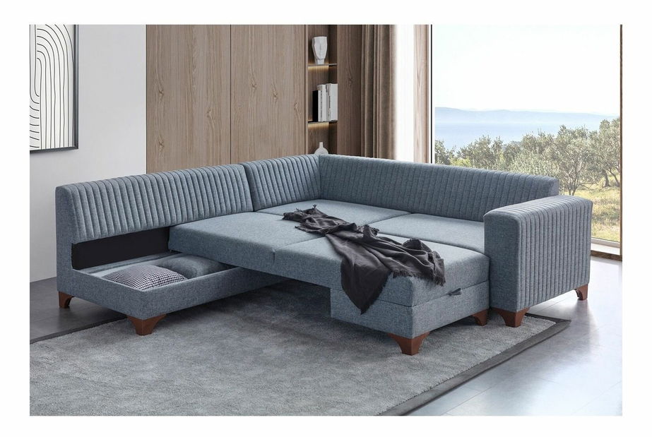 Rohová sedačka Westy (antracit) (P)