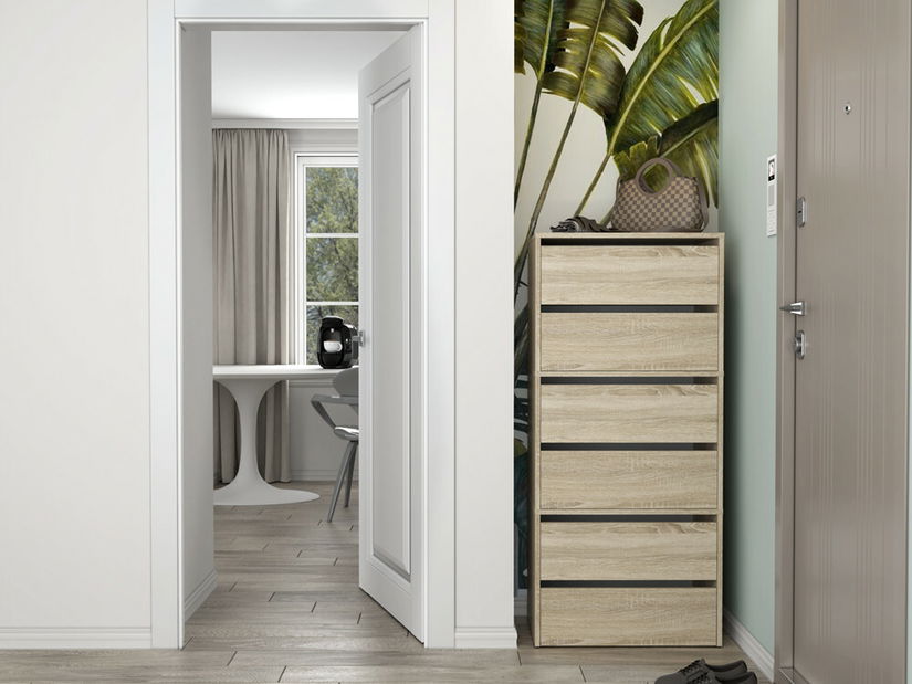 Botník (skříňka na boty) Metido 1 (dub sonoma)