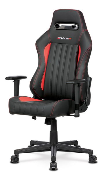 Kancelářské/herní křeslo Farello-F06-RED (černá + červená)