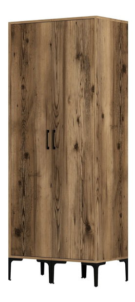 Šatní skříň Kiara SS (ořech)