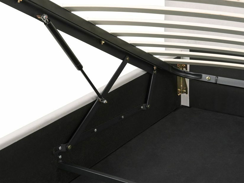 Manželská postel 160 cm Lavza (bílá)