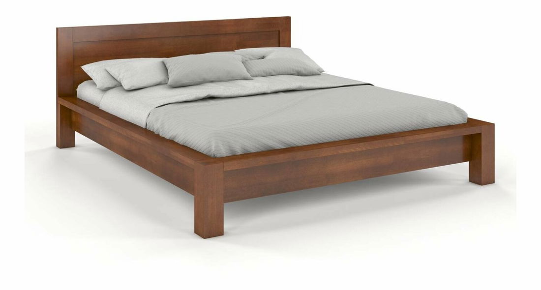 Manželská postel 180 cm Naturlig Fjaerland (buk)