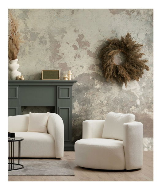 Křeslo Asenotto (krémová)