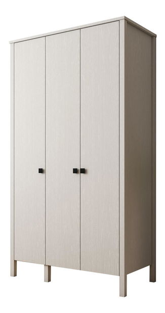 Šatní skříň Franc 68 (bílé dřevo)