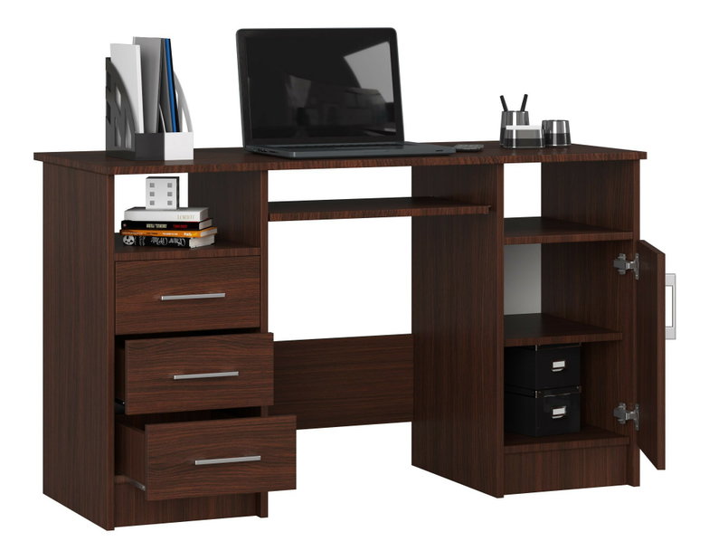 PC stolek Asegura (wenge)