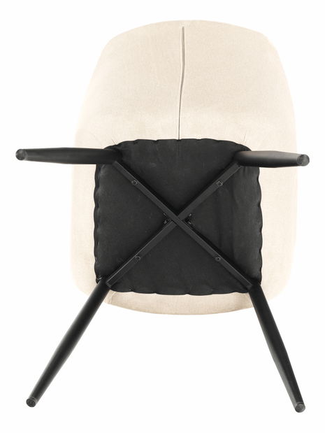 Designové křeslo Feddy (béžová)