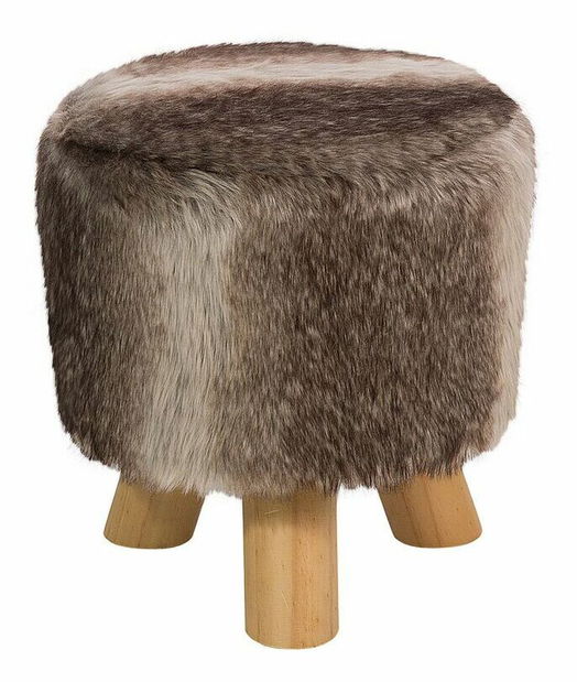 Taburetka Tryphosa (hnědá)