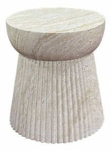 Příruční stolek Bidoria 3 (přírodní)