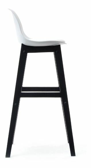 Židle Evan (bílá + černá)