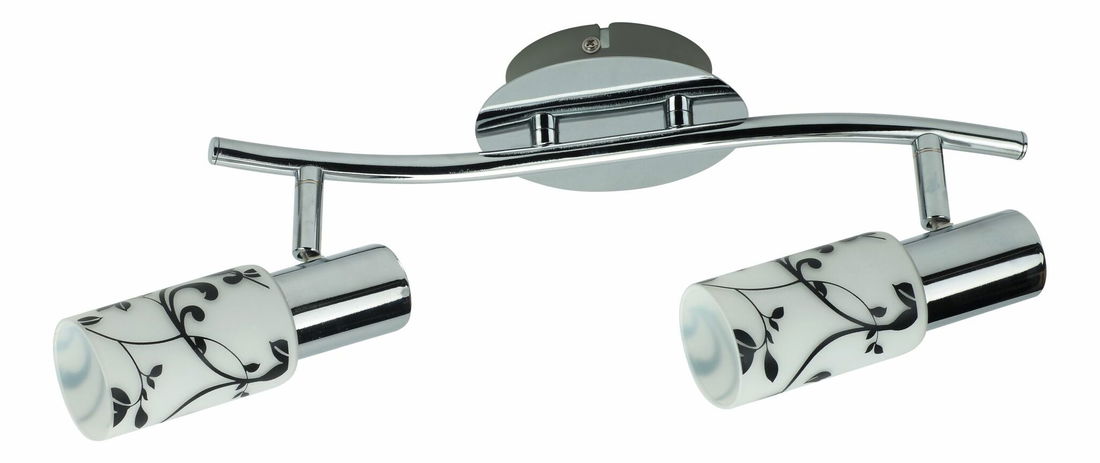 Bodové svítidlo Blossom 6176 (chromová + opálové sklo)