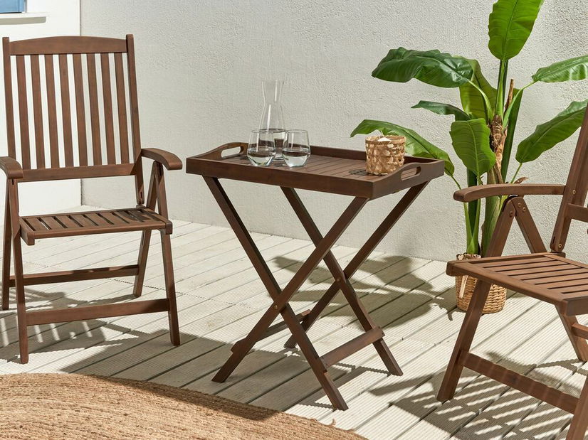 Zahradní stůl Amati (tmavé dřevo)