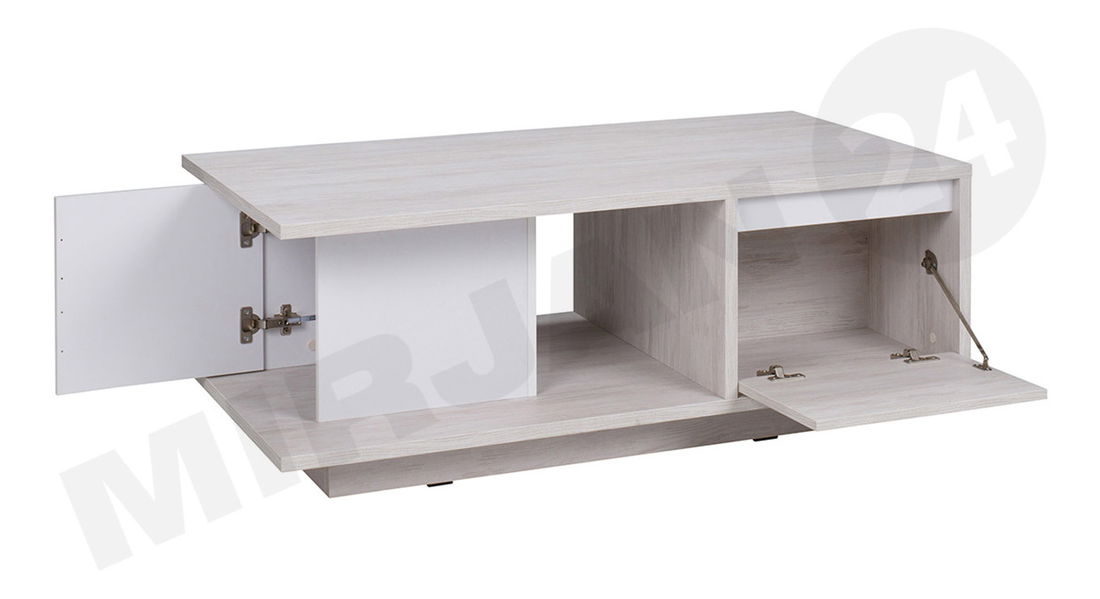 Konferenční stolek Vordeko VD5 (dub monastery + černý lesk)