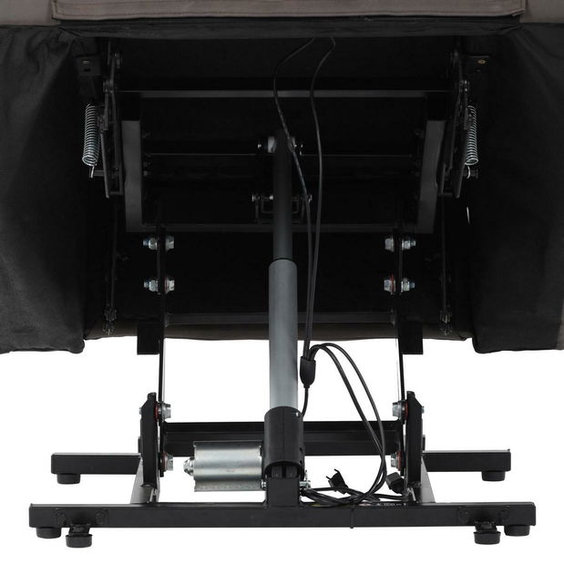 Polohovací křeslo Turbia (hnědá)