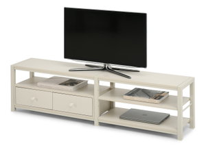 TV stolek/skříňka Empantana (krémová)