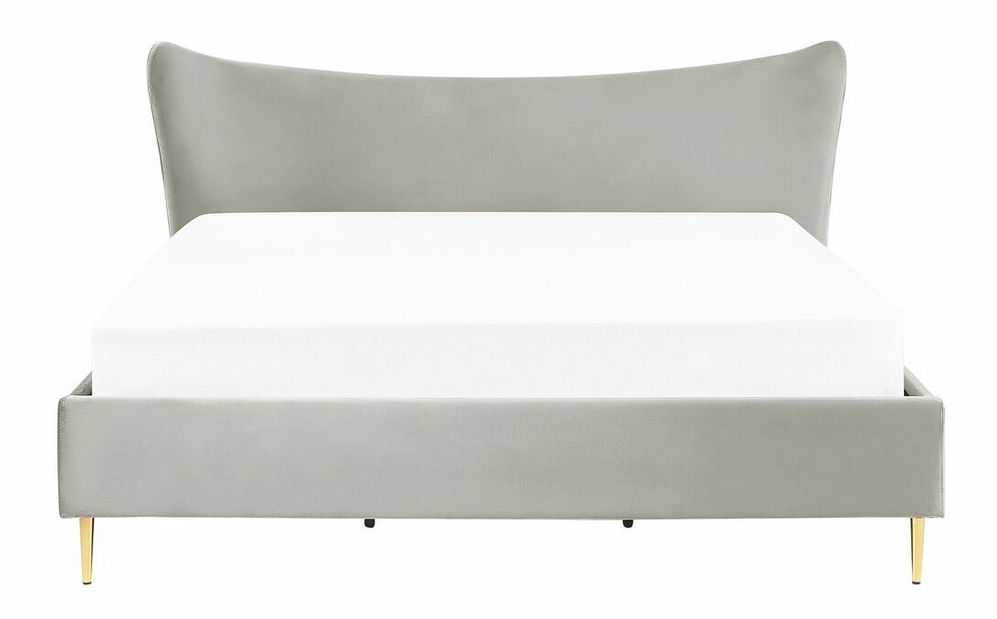 Manželská postel 180 cm Chaza (světle šedá)