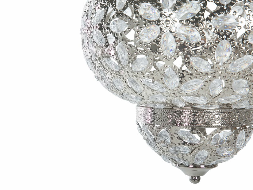 Závěsná lampa Beloit (stříbrná)