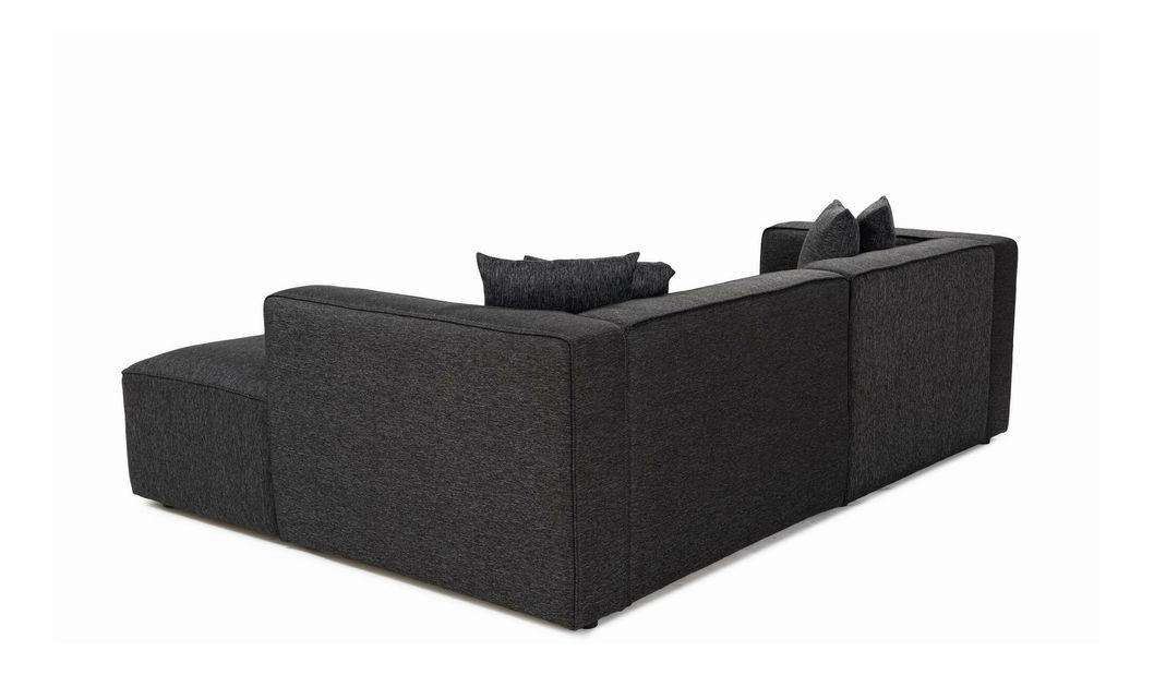 Rohová sedačka Morelotta (P) (antracit)