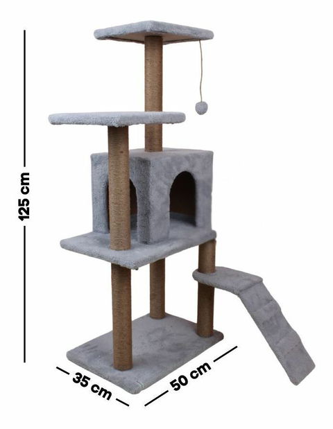 Škrabadlo pro kočky Ardie (Bílá)