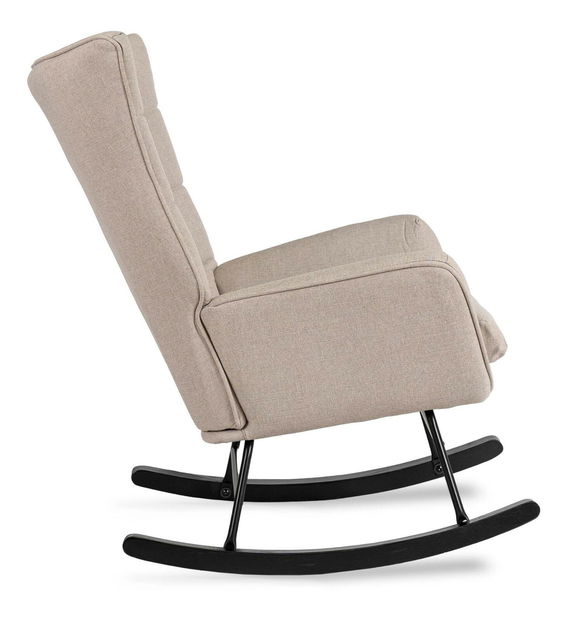 Houpací křeslo Jasusas (světlobéžová)