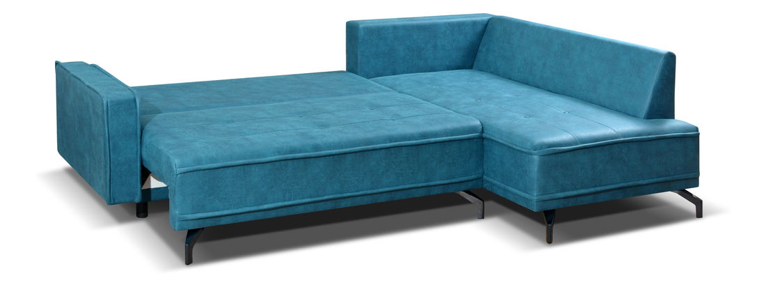 Rohová sedací souprava Tanore (světle modrá) (P)