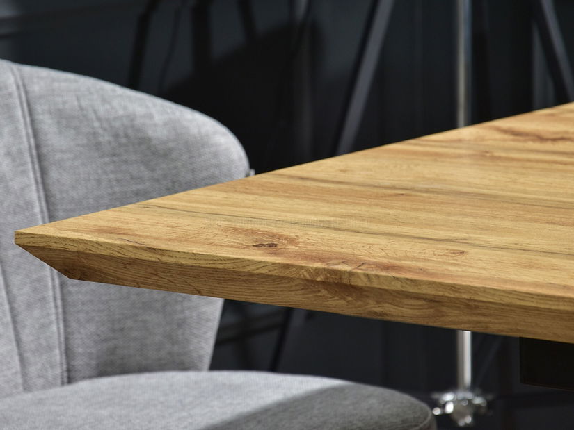 Jídelní stůl Timmy (dub + černá)