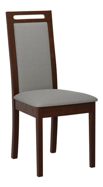 Jídelní židle Hellen VI (ořech + modrošedá)