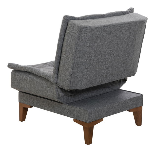 Sedací souprava 3+1 Santic (Tmavá šedá)