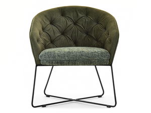 Relaxační křeslo Lagooza (zelená + černá)