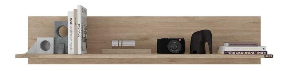 Nástěnná police Riona 2 (dub)