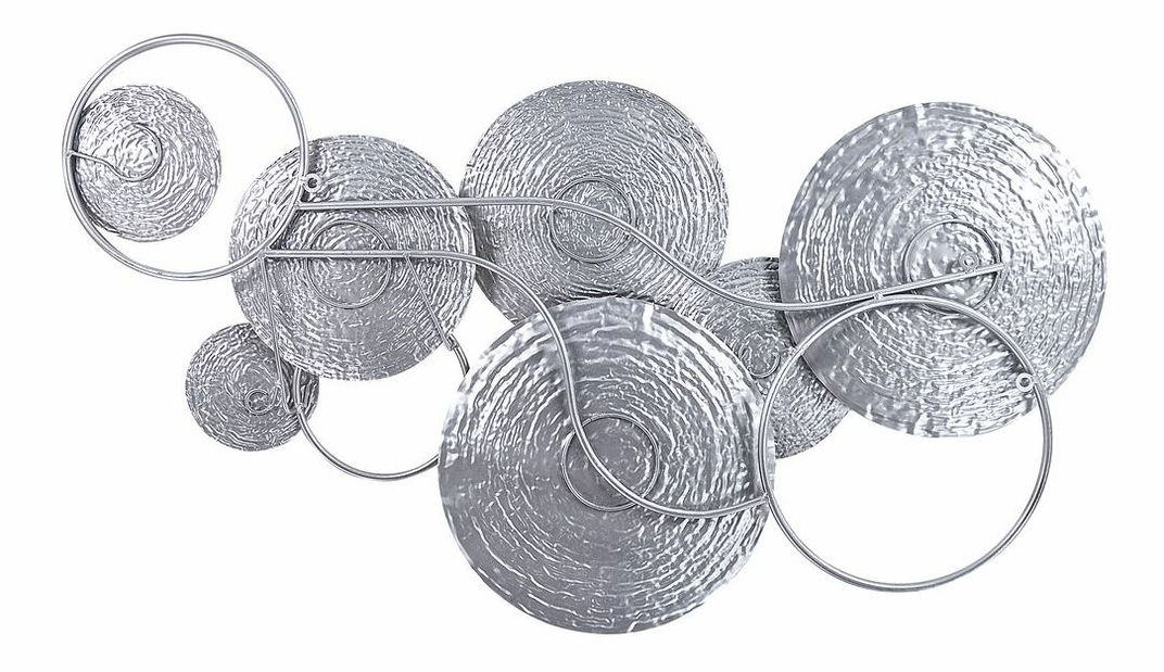 Nástěnná dekorace Vassily (stříbrná)