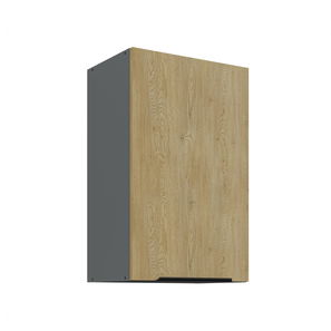 Horní kuchyňská skříňka Carminia 45 G-72 1F (dub cremona + antracit)