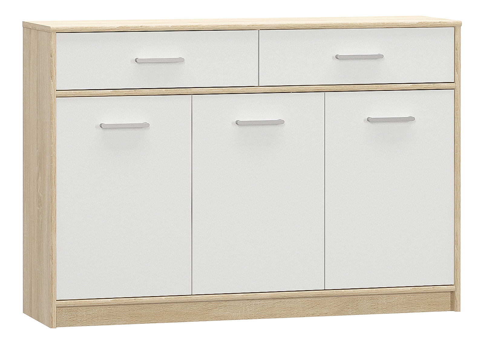 Komoda Thornham 3D2S (bílá)