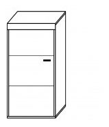 Obývací stěna Everton (bílá)