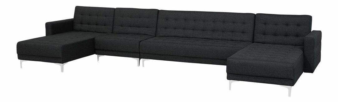 Rohová sedací souprava U Aberlady 1 (grafit) (P)