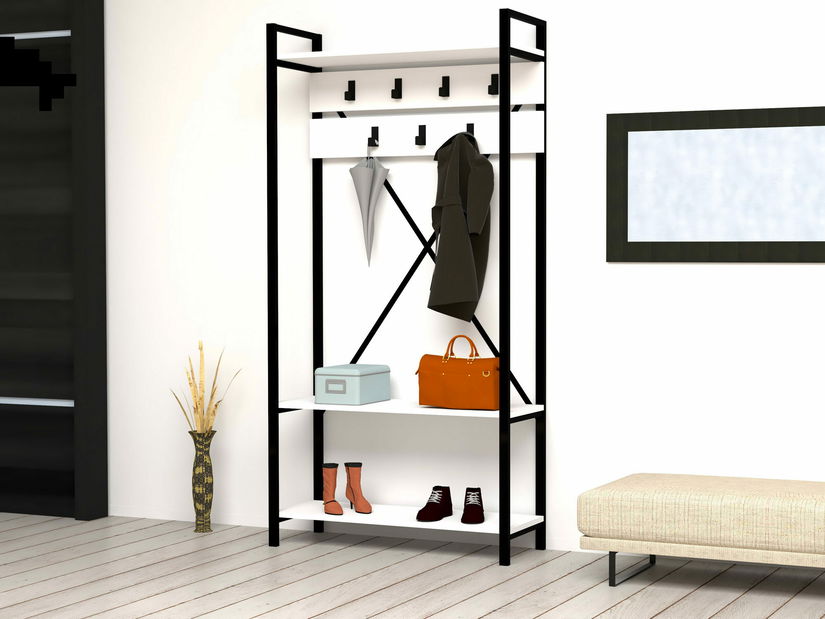 Předsíňová sestava Alfik (bílá)