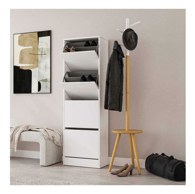 Skříňka na boty Seiko (Bílá)