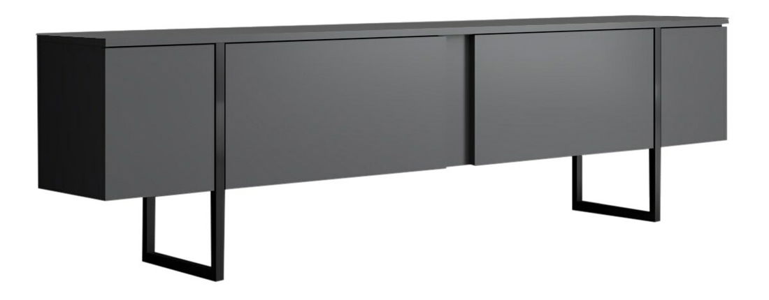 Sestava nábytku do obývacího pokoje Luna 1 (černá)