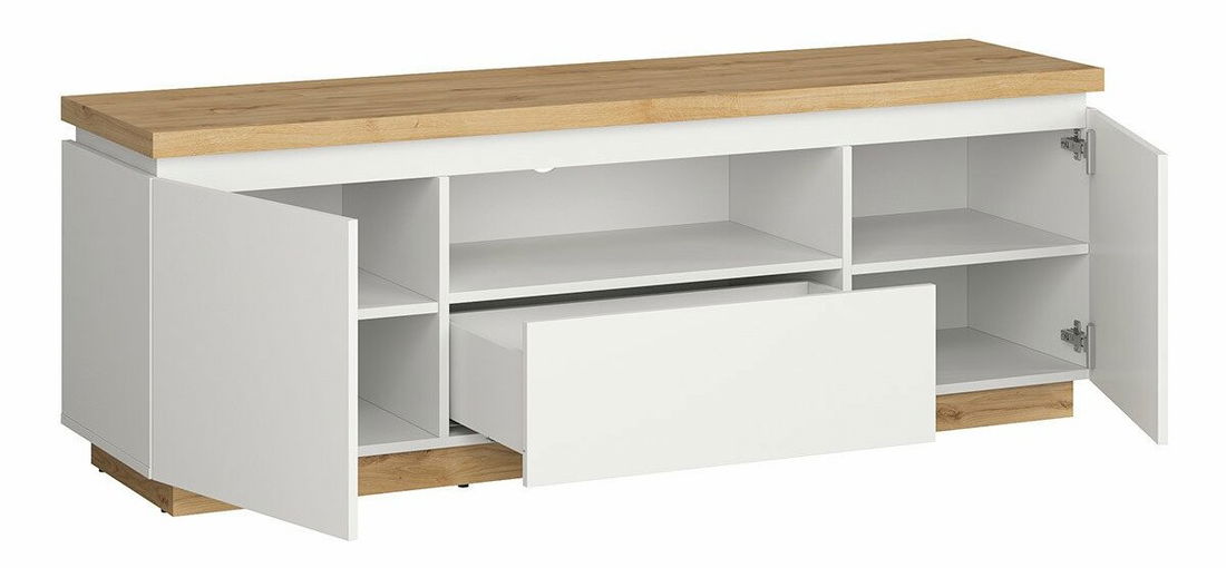 TV stolek/skříňka BRW Erla RTV2D1S