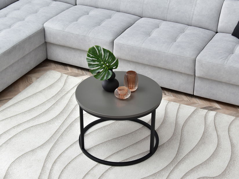 Konferenční stolek S Nucleos (grafitová + černá)