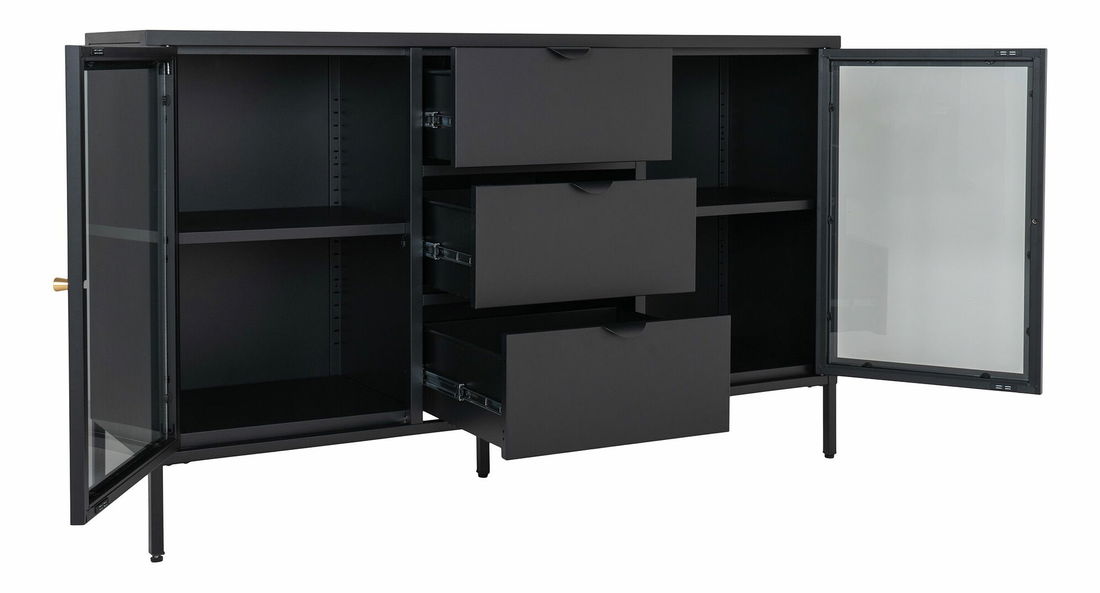 Vitrína Dalmira 5 (černá)