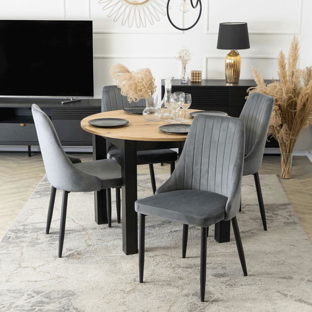 Jídelní židle Boquete (šedá)